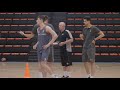 “Shooting skills footwork conditioning” - Ernest Raden_bemutató edzés