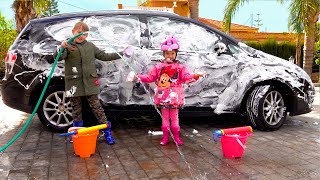 Ksysha Plays with Toys for Car Wash / Ksysha Kids TV