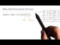 2-D Arrays Part 2 - Intro to Java Programming
