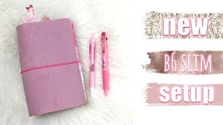 B6 Slim Traveler's Notebook Setup | Salty Katie