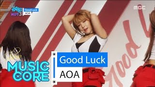 [Comeback Stage] AOA - Good Luck, 에이오에이 - 굿 럭 Show Music core 20160521