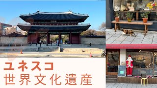 【韓国旅行】ユネスコ世界文化遺産'昌徳宮'→Seosulla-gil→宗廟までぶらぶら🚶‍♂️