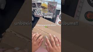 unboxing signed stray kids ate albums! 🍀🥠 #straykids #skz #stay #kpop #chkchkboom #스트레이키즈