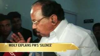 2G scam: Moily explains PM's 'silence'