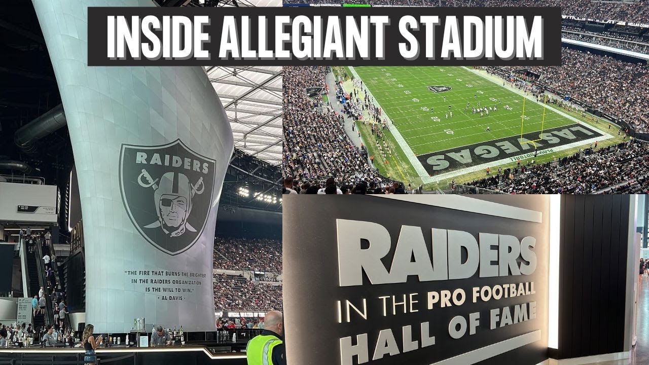 Inside Allegiant Stadium - Home Of The Las Vegas Raiders | Las Vegas ...