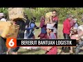 Korban Gempa Sulbar Berebut Bantuan Logistik yang Disalurkan dari Helikopter | Liputan 6