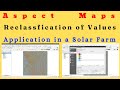 Creating Aspect Maps from DEM in QGIS + Application in a Solar Farm