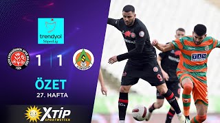 Merkur-Sports | F. Karagümrük (1-1) C. Alanyaspor - Highlights/Özet | Trendyol Süper Lig - 2023/24