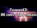 Arm-based ThunderX3 with 96 cores and 384 threads!!!