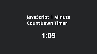 JavaScript Time Set Countdown with HTML CSS | HTML CSS JavaScript Countdown Time @raselcoder