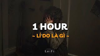 Lí Do Là Gì - Nguyễn Vĩ x Quanvrox「Lofi Ver.」/ 1 Hour Lyrics Video