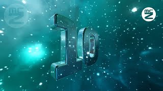 3D 10 Second Countdown Timer • Epic Metallic Numbers • Fast Digital Timer for Shorts & Focus