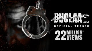Bholaa Official Teaser | Bholaa In 3D | Ajay Devgn | Tabu | 30th March 2023
