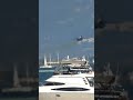 船を掠め飛ぶf a 18！サンフランシスコ湾超低空飛行！さすがアメリカ海軍アクロバット飛行チーム ブルーエンジェルズ blue angles