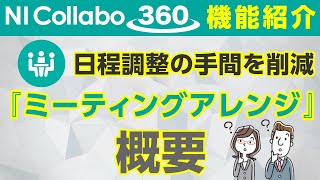 「NI Collabo 360」『ミーティングアレンジ』概要