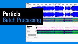 IRCAM Tutorials / Partiels : Batch Processing