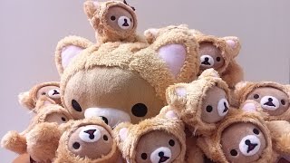 リラックマ　１番くじ　のんびりねこテーマ　Rilakkuma collection cat