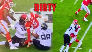 IS ARDEN KEY A DIRTY PLAYER | INJURES PATRICK MAHOMES | KEY IN SPORTS COURT