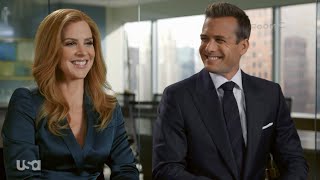 Sarah Rafferty and Gabriel Macht: First interview together alone - Season 7