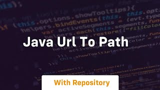 java url to path