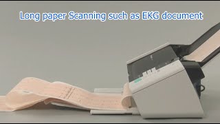 Panasonic Document Scanner KV-S1037: "Long Paper"