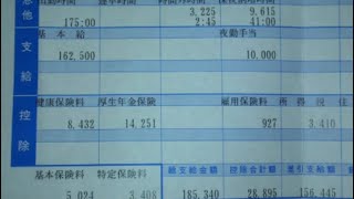 給与明細 エーザイの課長のマンモス級の予測給料(2024