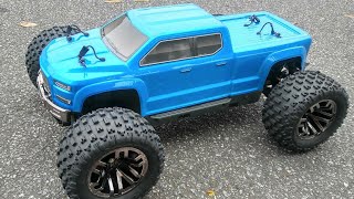 Arrma Big Rock Crew Cab with Granite Tires 3s Test Run