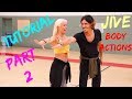 Gabriele Goffredo & Anna Matus | Jive Basic Body Actions | Ballroom Latin Techniques