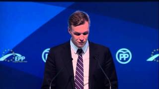 EPP Madrid Congress - Gabrielius Landsbergis (Lithuania)