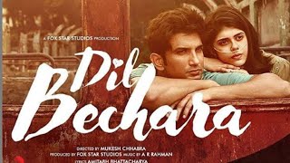 Dil Bechara - Haye Dil Bechara | Official Video | Sushant Singh Rajput | A.R. Rahman | Pre-Realease