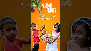 Passion fruit Squash / പാഷൻ ഫ്രൂട്ട് സ്ക്വാഷ് എളുപ്പത്തിൽ #fruits