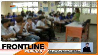 Ilang kabataang babae, huminto sa pag-aaral matapos mabuntis | Frontline Pilipinas