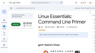 Linux Essentials Command Line Primer gem-basics-linux