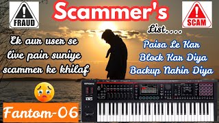 Fantom-06 Scammers - Do not buy tones | Savdhan rahen #trending #fantom06 #roland #fantom #scammer