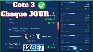 Paris Sportifs : Astuce Infaillible pour Gagner 2.000.000 FCFA chaque jour sur 1xbet