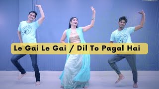 Le Gai | Dil To Pagal Hai | Retro| 90's | Bollywood | Sangeet | Parveen Sharma