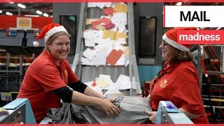 Royal Mail staff hard at work on the busiest day of the year | SWNS TV
