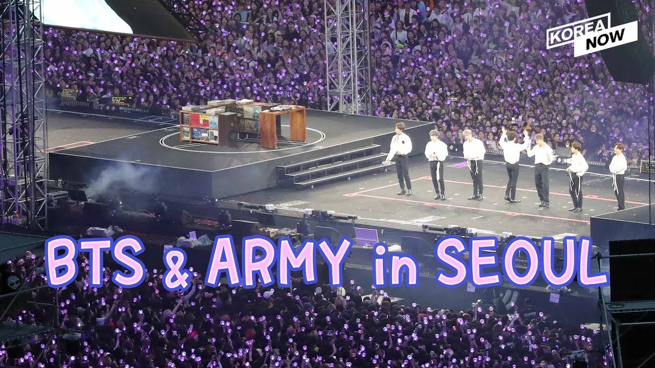Bts Meets Army In Seoul Youtube