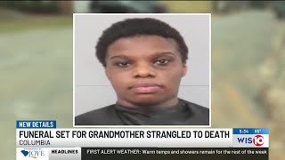 Funeral arrangements announced for grandmother allegedly strangled by granddaughter