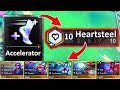 Accelerator = Free x10 Heartsteel !??