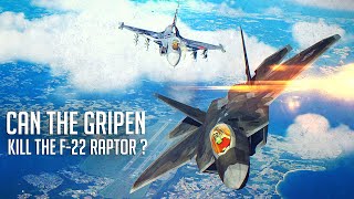 F-22 Raptor Vs Jas39 Gripen Dogfight | Can the Gripen take out the Raptor ? | DCS |