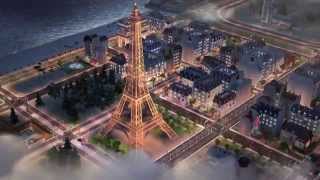 SimCity BuildIt Paris Town Update Trailer