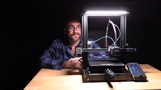 How to install an OFFICIAL Creality LED Light, on Ender 3 V2, Pro, and NEO