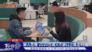 AI比你更會工作! 人才白皮書:9成企業憂員工技能跟不上｜十點不一樣20241122 @TVBSNEWS02