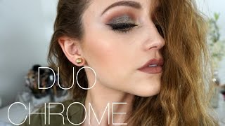 Greens \u0026 Mauves | Makeup Tutorial | Duo Chrome Shadows