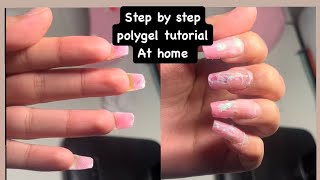 Step by step polygel tutorial at home | why polygel is not cured at home ?