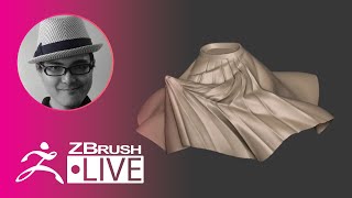 [JA] Skirt Sculpting in ZBrush - 3Dプリント用キャラクターの作り方 - Sakaki Kaoru - Episode 29