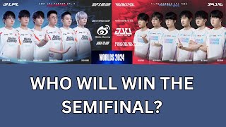 WBG VS BLG - WEIBO GAMING VS BILIBILI GAMING AT WORLDS 2024 SEMIFINAL! - WHO WILL WIN?