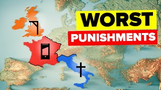 Worst Punishment in the History of Mankind - By Country