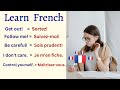 Important and Common FRENCH Sentences and Phrases every learner Must Know | learn French